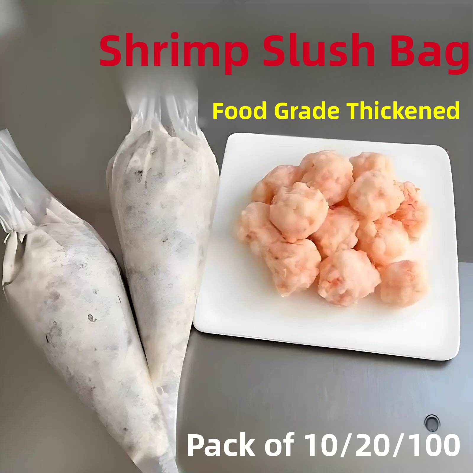 Baby Food Shrimp - Одноразовые пакеты для пасты, креветочного пюре,