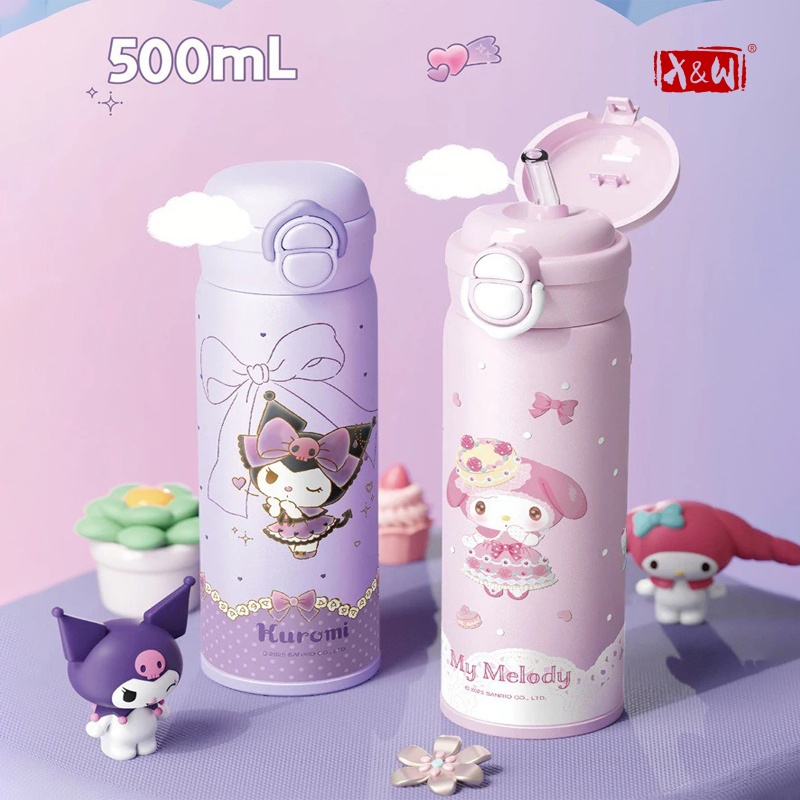 Baby Food Thermos - Термос X&W Sanrio 500 мл, вакуумная