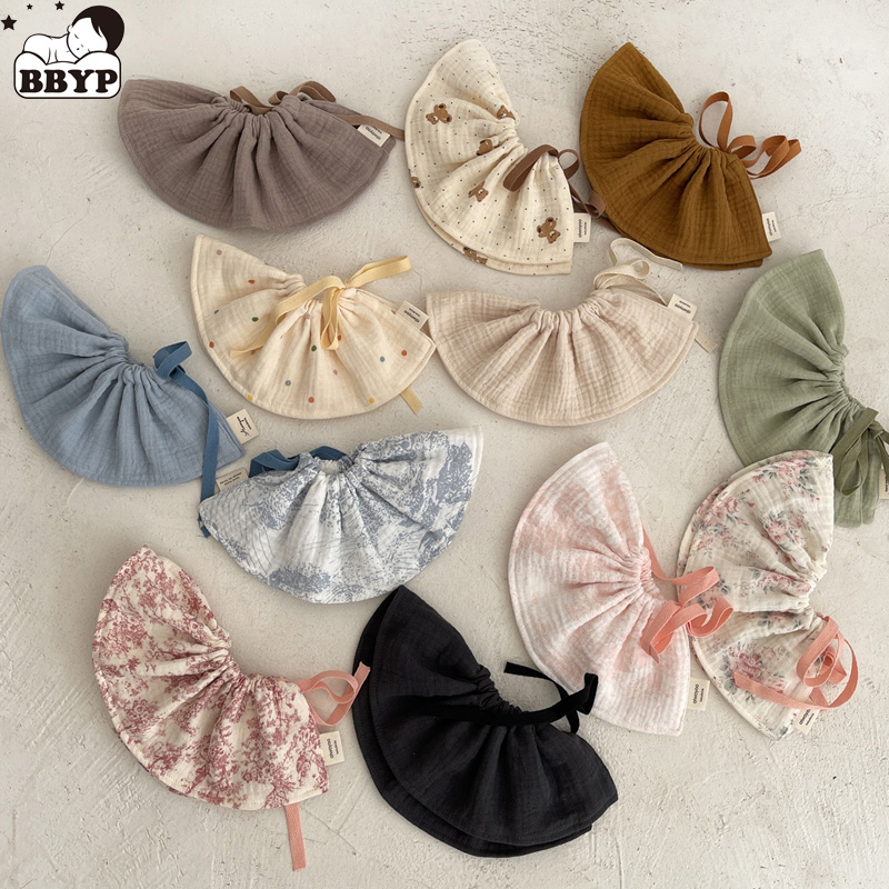 Baby Food Apron - 4 слоя хлопчатобумажной марли, детские нагрудники