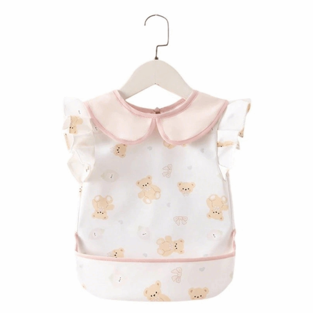Baby Food Apron - Детский фартук без рукавов с коротким