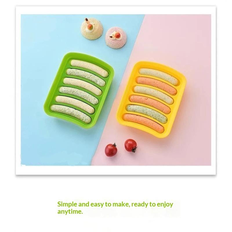 Baby Food With Meat - Силиконовая форма для приготовления сосисок и