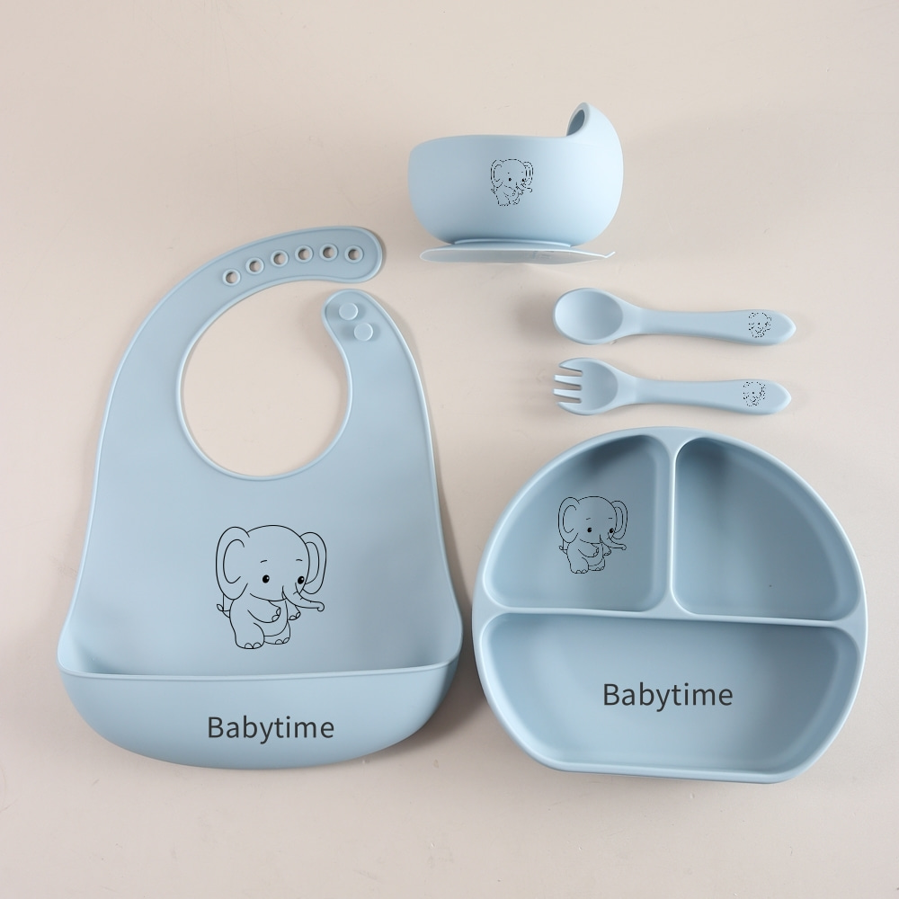 Набор детской посуды Laser Ele – обзор и цена Baby Food Weaning