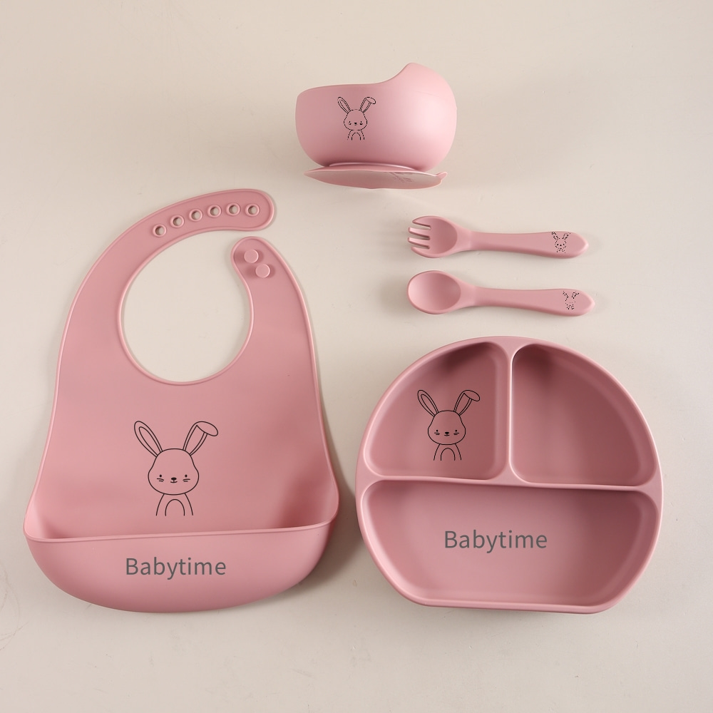 Набор детской посуды «Зайчик»  – обзор и цена Baby Food Weaning