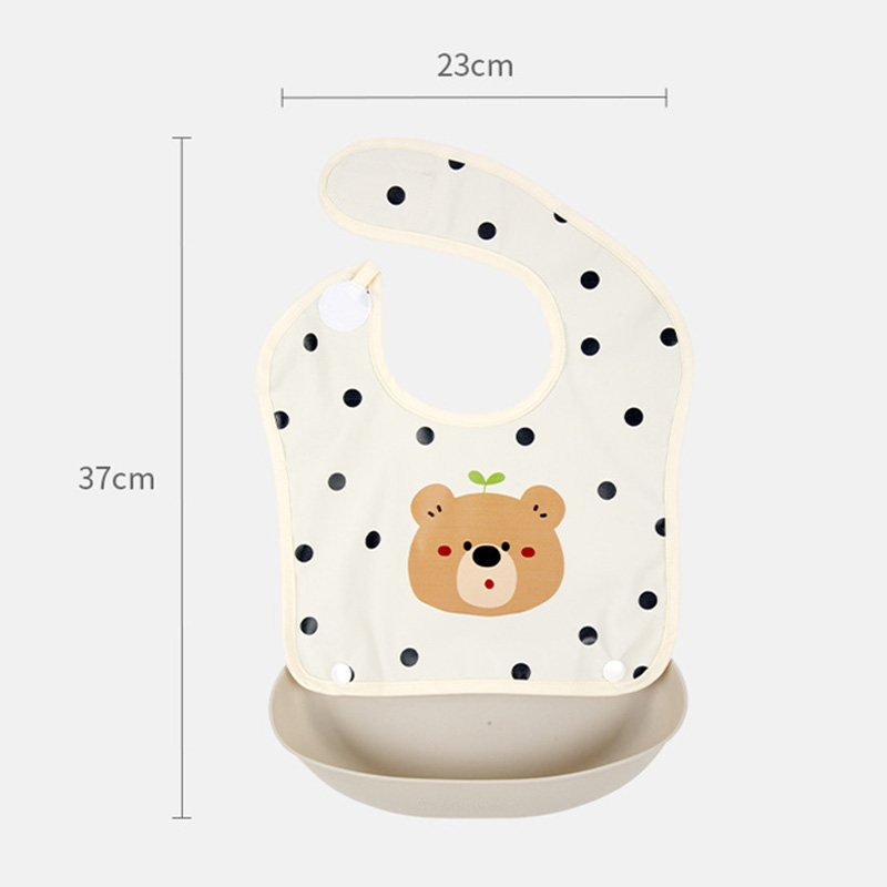 Детский съемный нагрудник для  – обзор и цена Baby Food Apron