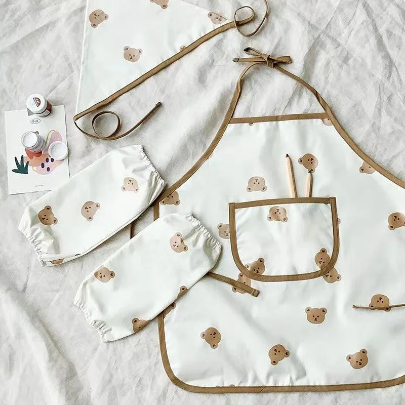 Милый детский фартук с рукавам – обзор и цена Baby Food Apron