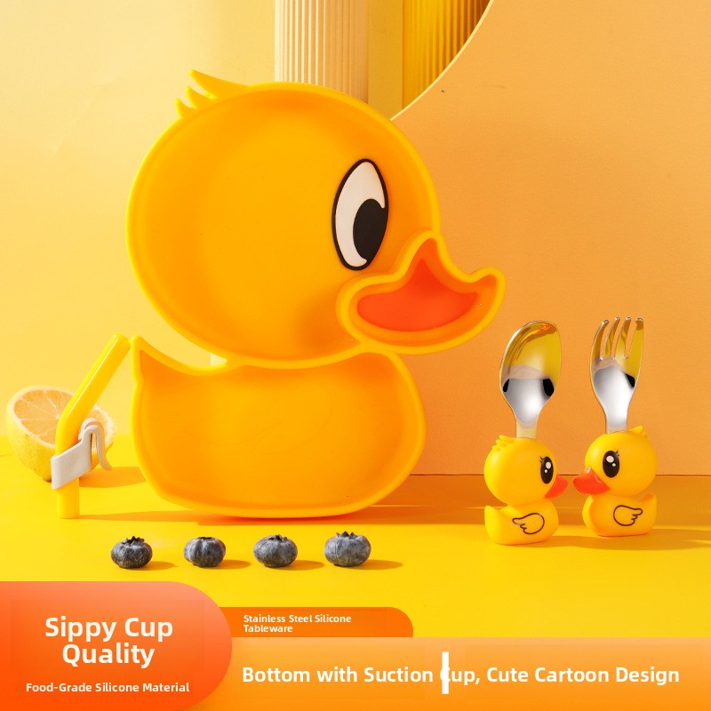 Набор детской посуды из силико – обзор и цена Baby Food Apron