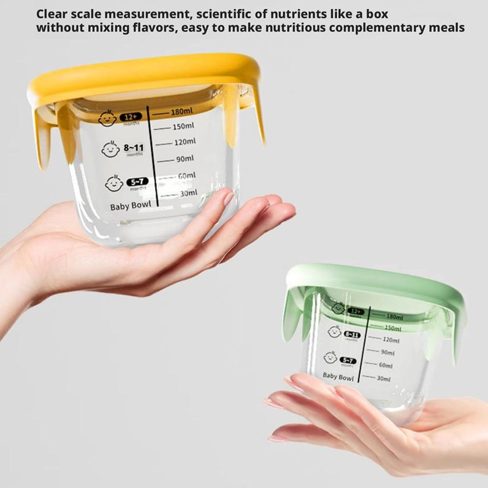 Набор из 2 стеклянных мисок дл – обзор и цена Baby Food Prep Containers