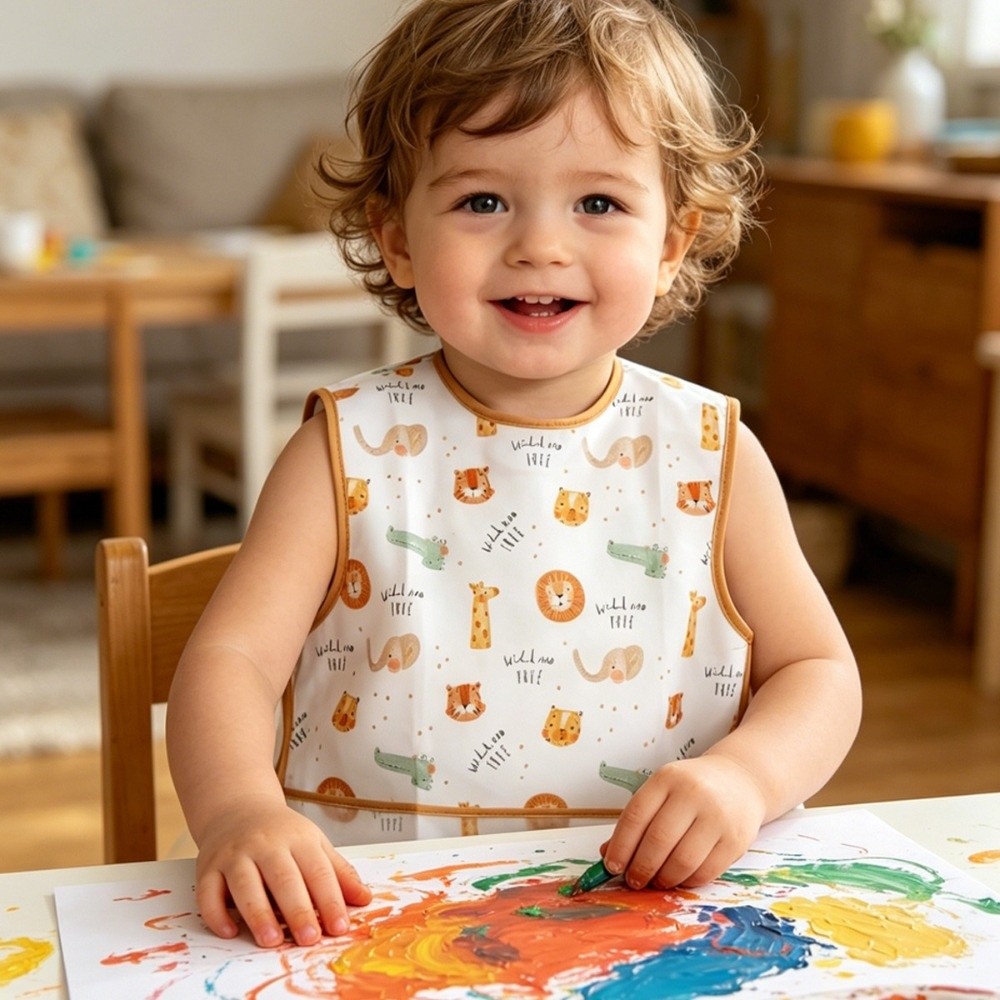 Водонепроницаемый детский нагр – обзор и цена Baby Food Apron