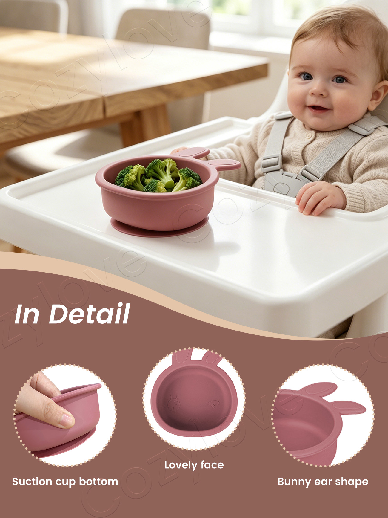 Милая силиконовая тарелка с уш – обзор и цена Baby Food Weaning
