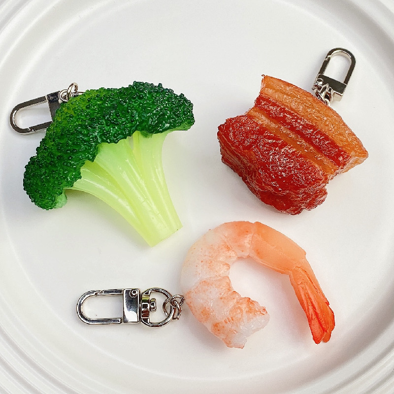 Брелок с имитацией еды, тушена – обзор и цена Baby Food Shrimp