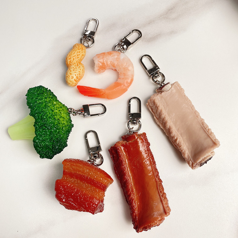 Брелок с имитацией еды, тушена – обзор и цена Baby Food Shrimp