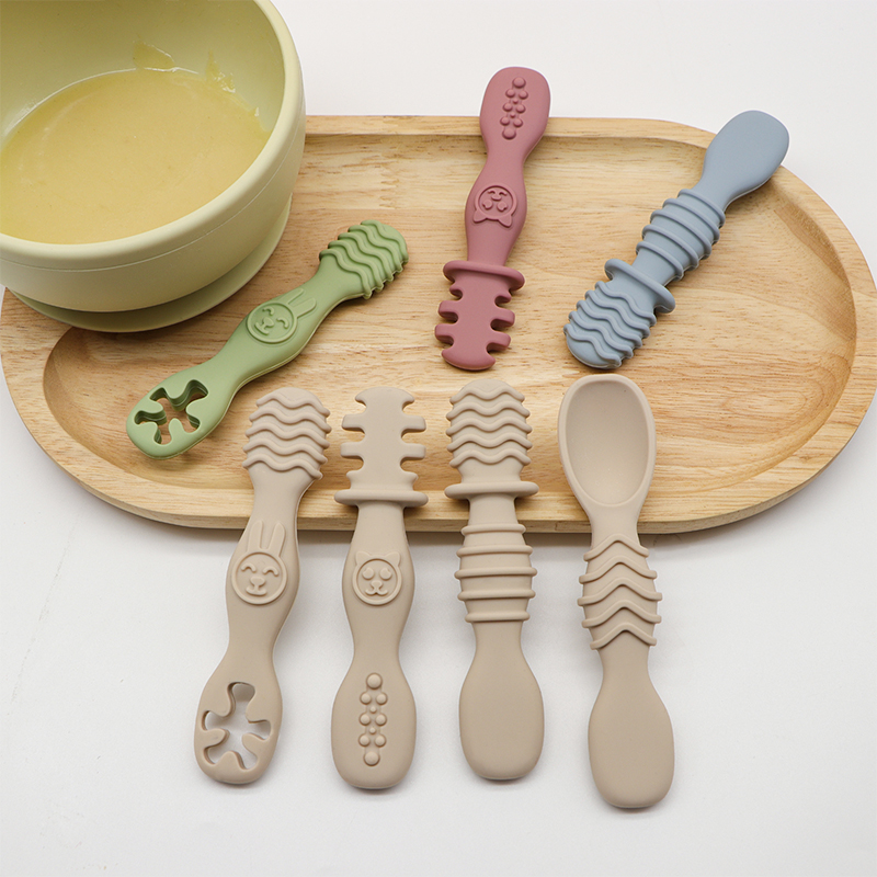 4 шт. силиконовых ложек для ко – обзор и цена Baby Food For 7 Month Old